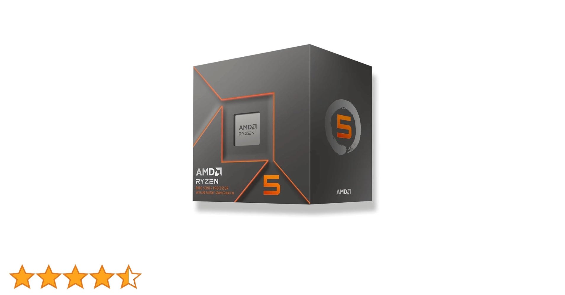 AMD Ryzen 5 8500G 6コアプロセッサー Amd-ryzen 5 8500gシリーズプロセッサー、6コア、3.8 ghz、am5